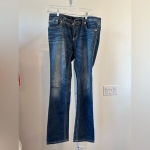 Stylish Blue Flare Jeans